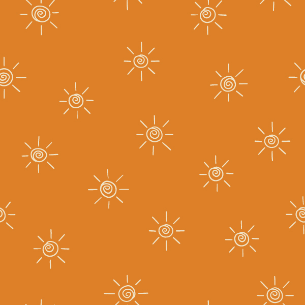 simple sun symbols seamless pattern for kids products