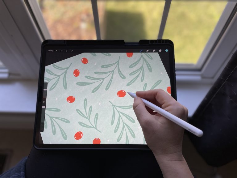 iPad for drawing digitally