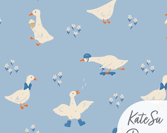Seamless pattern instant download silly goose