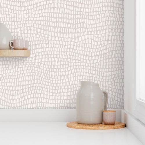 hand drawn wavy lines japandi micro pattern wallpaper