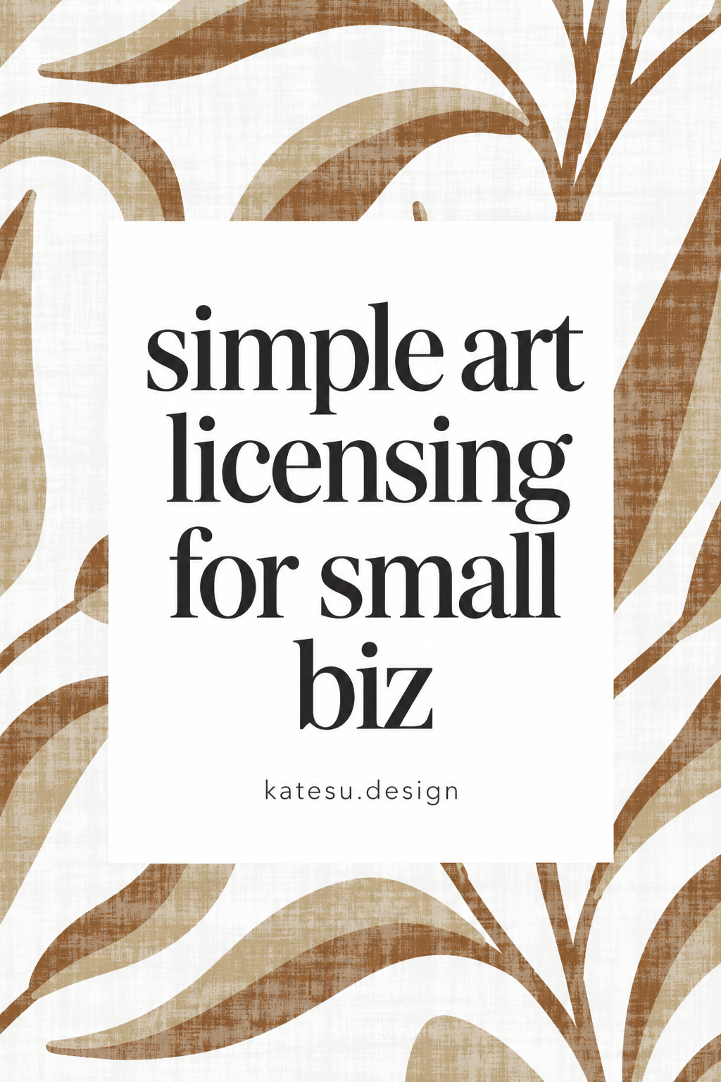 Simple art licensing for small business